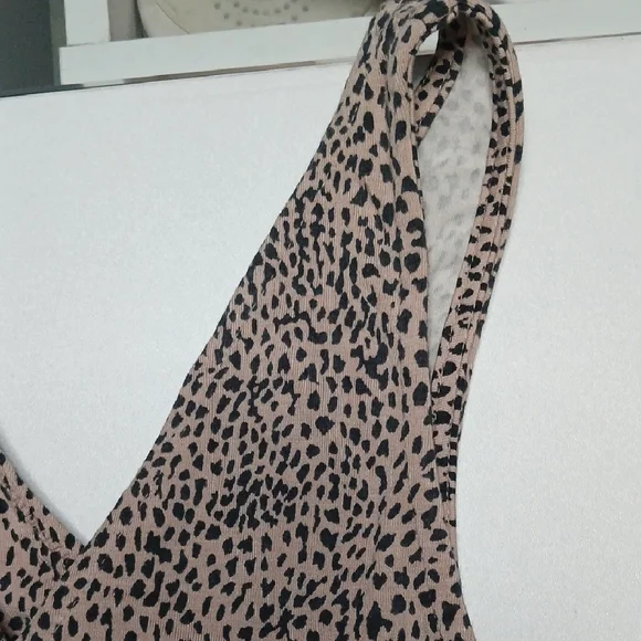 Alfani Leopard Print Bodysuit - Picture 4 of 8